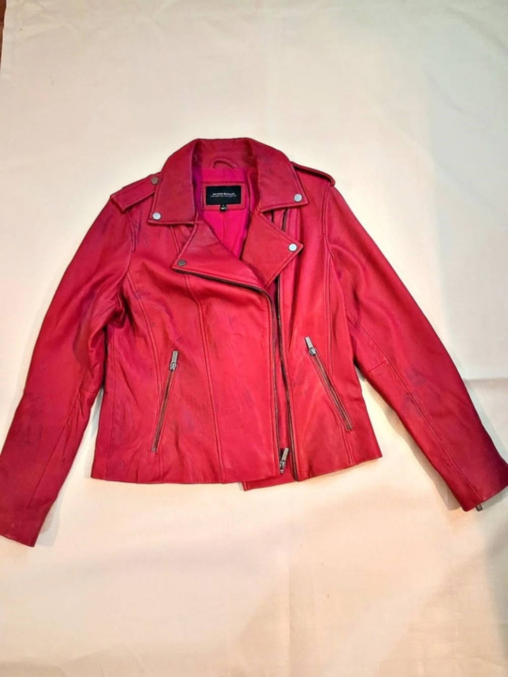 Neiman Marcus Red Jacket - Picture 2 of 3